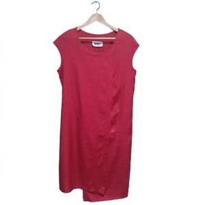MM6 Maison Martin Margiela Paris Women's Shift Dress Red Size 8 (EU 44)